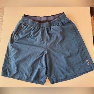 Saxx Kinetic Train 2N1 Training Shorts Blue, XL